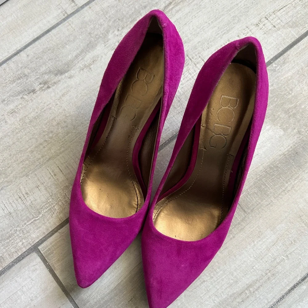 BCBG magenta heels - 7.5 - Picture 2 of 5